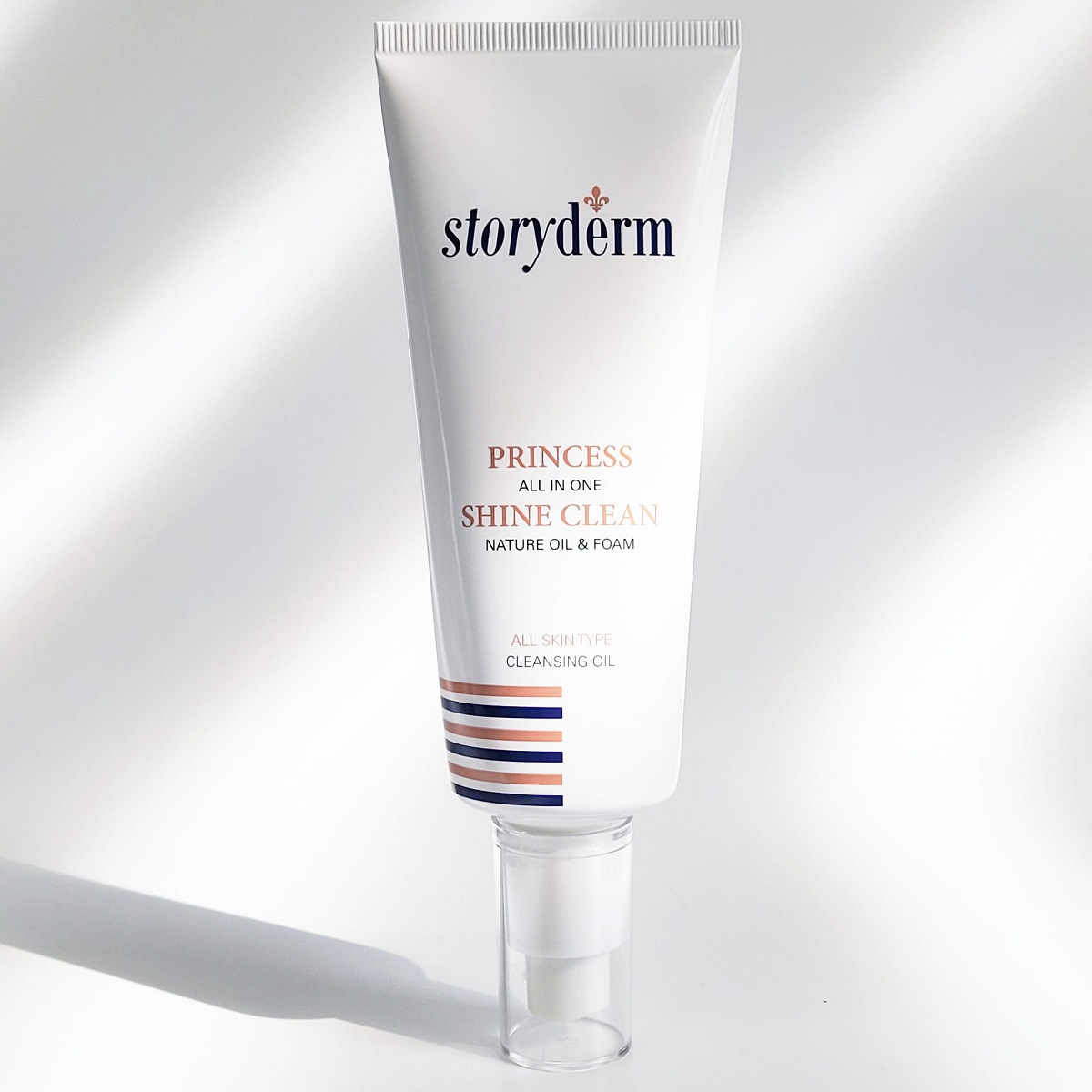 شوینده 6 روغن پرنسس شاین استوری درم Storyderm Princess Shine | پاک کننده قوی، مرطوب کننده و مغذی پوست صورت